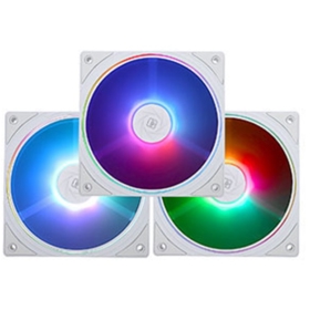 ქულერი ThermalRight TL-S12W-S X3 ARGB, 120mm, 1500RPM, Case Fan, White