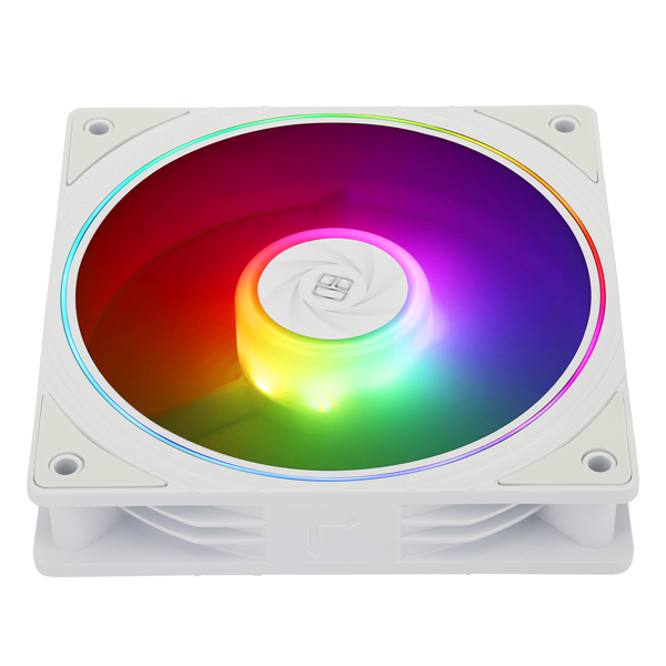 ქულერი ThermalRight TL-S12W-S X3 ARGB, 120mm, 1500RPM, Case Fan, White