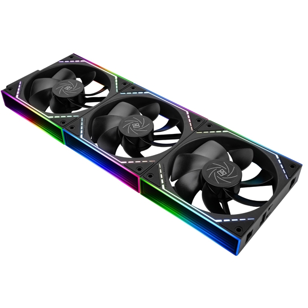 Case Fan ThermalRight TL-M12QR X3 ARGB, 120mm, 1500RPM, Black