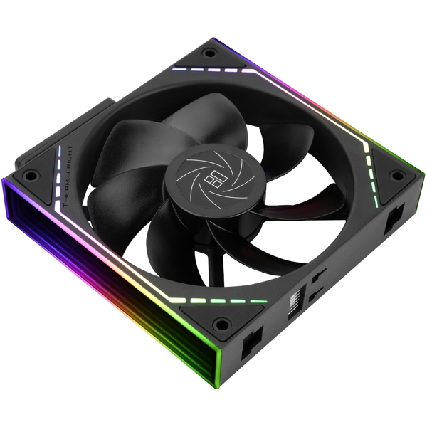 Case Fan ThermalRight TL-M12QR X3 ARGB, 120mm, 1500RPM, Black
