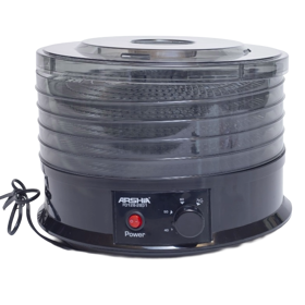 ჩირის აპარატი Arshia FD128-2831, 245W, Dried Fruit Machine, Black