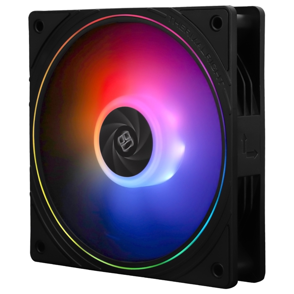 ქულერი ThermalRight TL-S12-S ARGB, 120mm, 1500RPM, Case Fan, Black