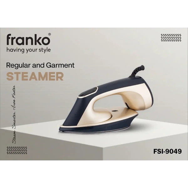 Steam Iron Franko FSI-9049, 1800W, Gold