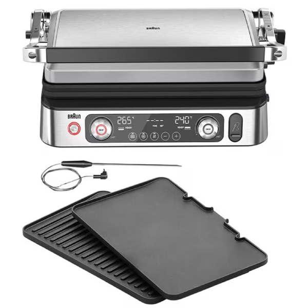 გრილი Braun CG9160, 2200W, Grill, Silver