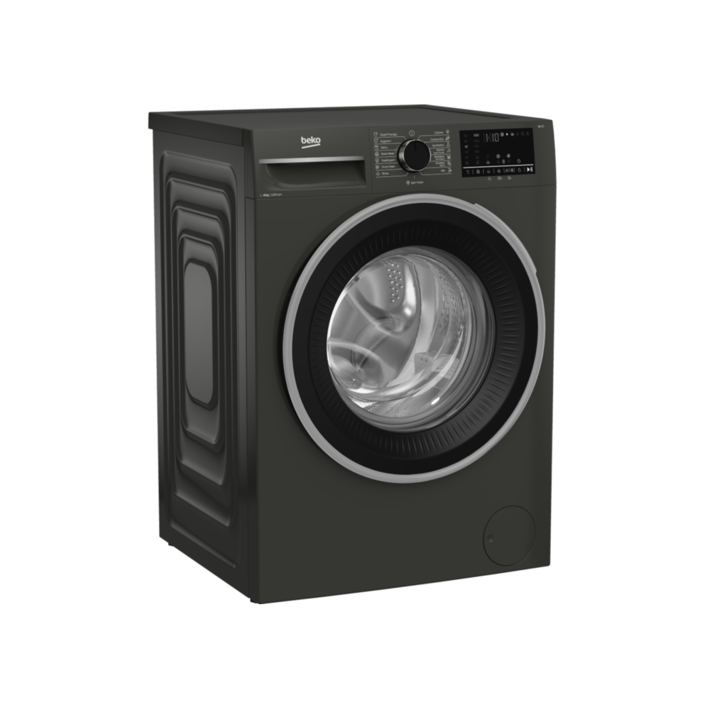 სარეცხი მანქანა Beko B3WFT4842MG, 9Kg, A+++, 1200Rpm, Washing Machine, Black