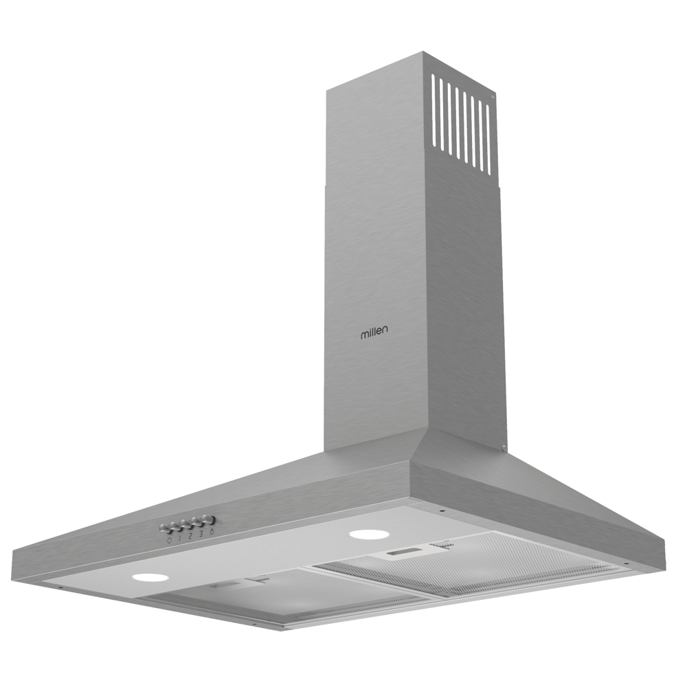 გამწოვი Millen MHP450X, 450m³/h, Hood, Stainless Steel