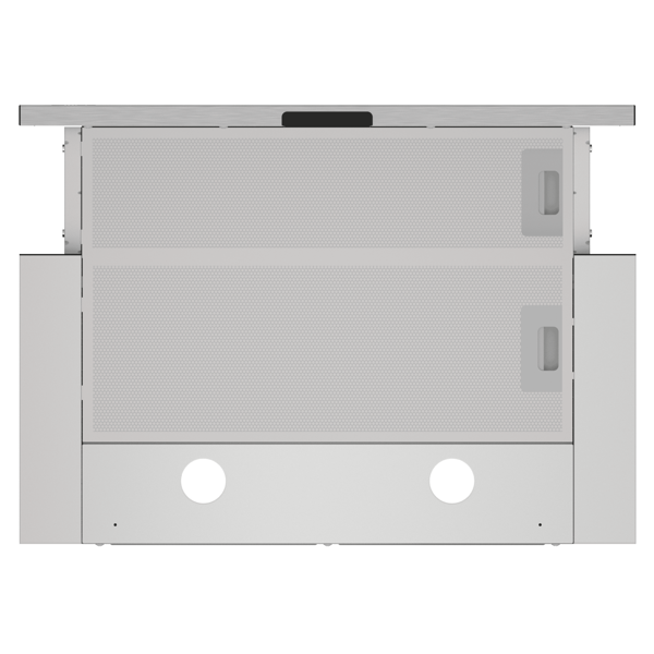 ჩასაშენებელი გამწოვი Millen MHT450X, 450m³/h, Built-in Hood, Silver