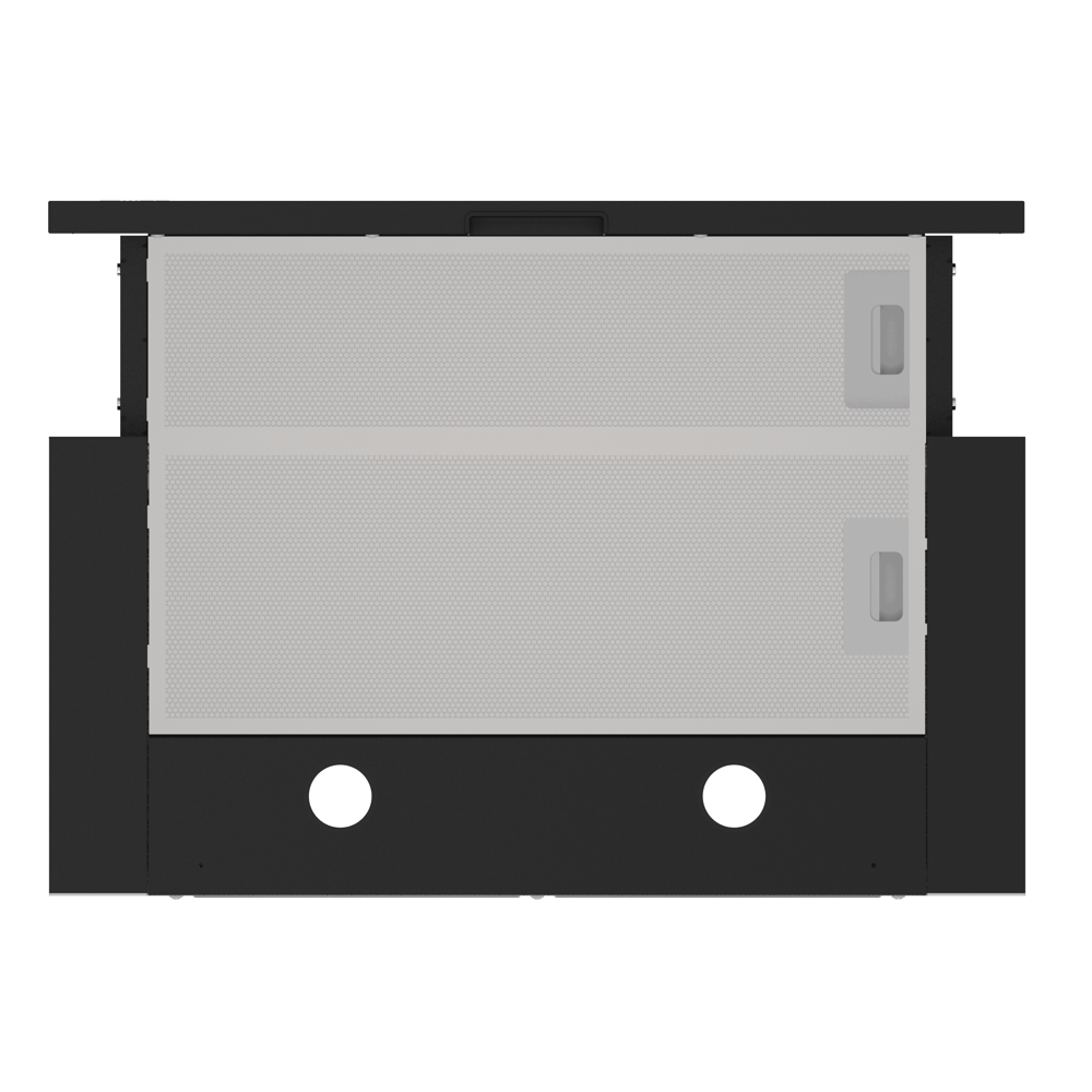 ჩასაშენებელი გამწოვი Millen MHT450B, 450m³/h, Built-in Hood, Black