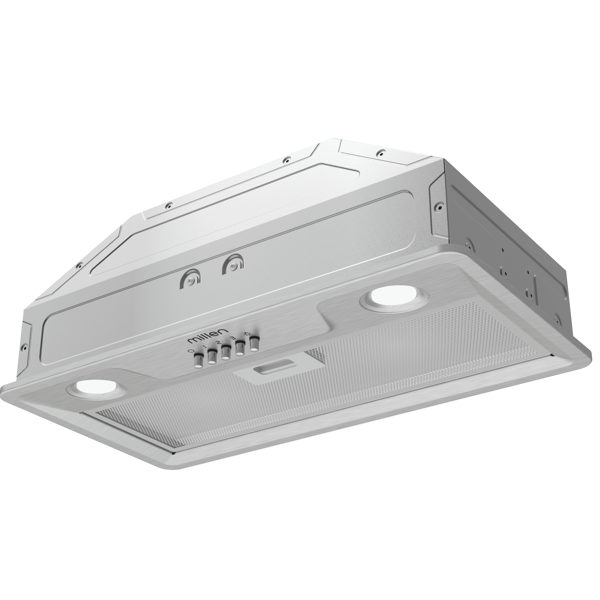 ჩასაშენებელი გამწოვი Millen MHF450X, 450m³/h, Built-in Hood, Silver