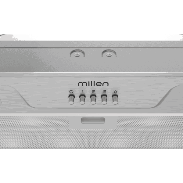 ჩასაშენებელი გამწოვი Millen MHF450X, 450m³/h, Built-in Hood, Silver