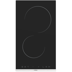 ჩასაშენებელი ელექტრო ქურის ზედაპირი Millen MH2CB, Built-in Electric Cooktop, Black
