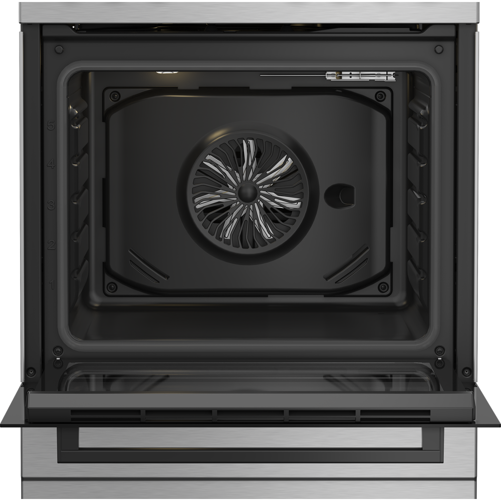 Gas Cooker Beko FBE62120XDN, 4 Gas, Grey