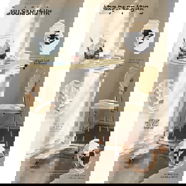 მაგიდა Kingsmith ETD2, Height Adjustable Table, Oak