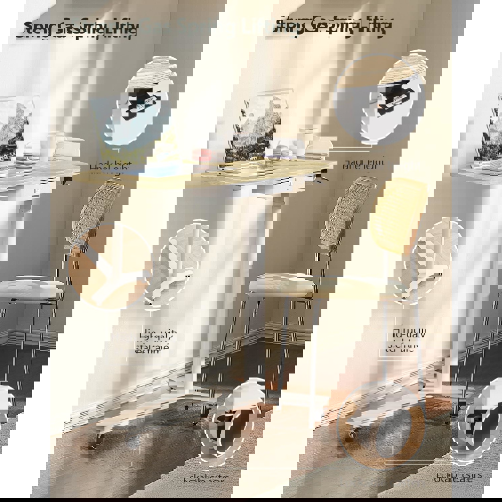 Height Adjustable Table Kingsmith ETD2, Oak