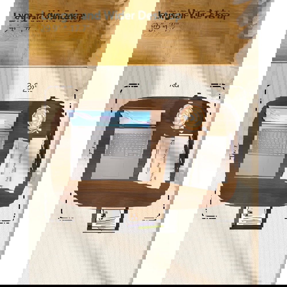 Height Adjustable Table Kingsmith ETD2, Walnut