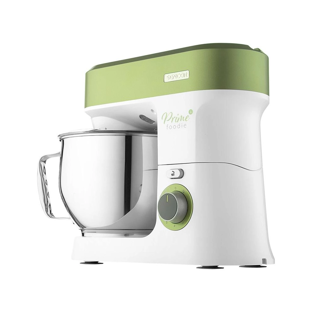 სამზარეულოს კომბაინი Sencor STM 3780GG, 1200W, 5L, Food Processor, White/Green