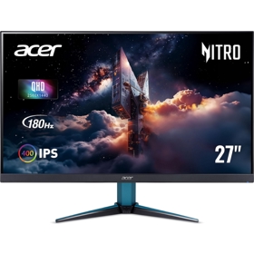 მონიტორი Acer UM.HV2EE.301 Nitro VG272UV3BMIIPX, 27", Monitor, QHD, IPS, HDMI, DP, Green/Black