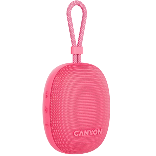 დინამიკი Canyon CNE-CBTSP12PK OnMove 12, 5W, Bluetooth, Speaker, Pink
