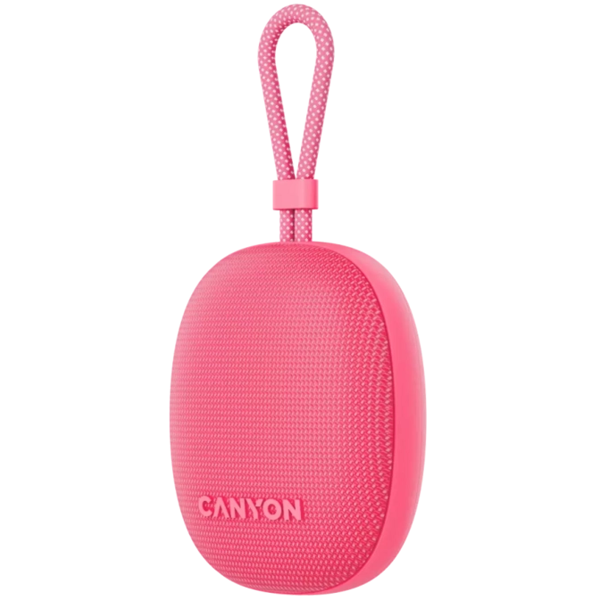 დინამიკი Canyon CNE-CBTSP12PK OnMove 12, 5W, Bluetooth, Speaker, Pink