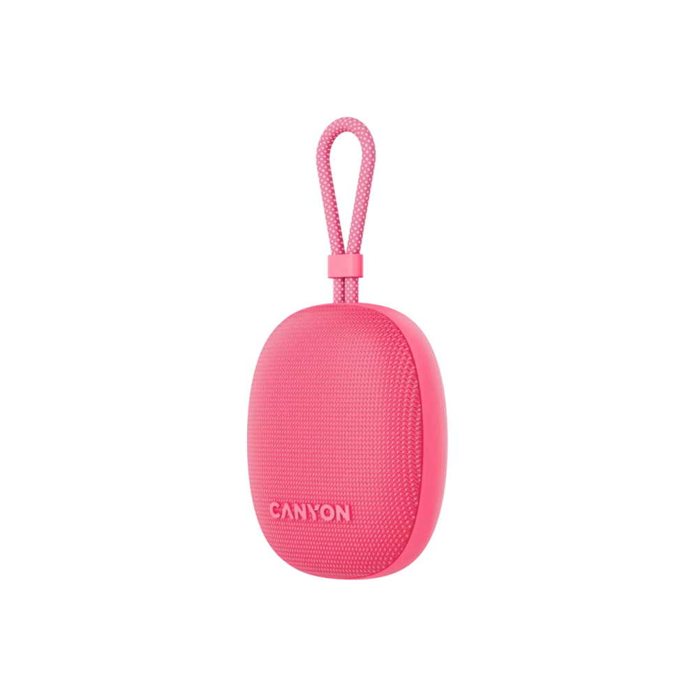 დინამიკი Canyon CNE-CBTSP12PK OnMove 12, 5W, Bluetooth, Speaker, Pink