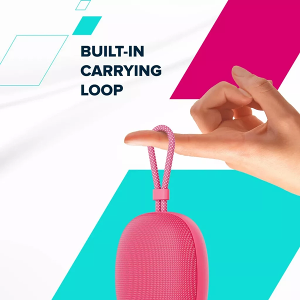 დინამიკი Canyon CNE-CBTSP12PK OnMove 12, 5W, Bluetooth, Speaker, Pink