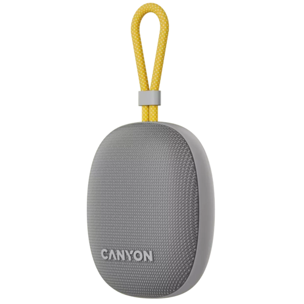 დინამიკი Canyon CNE-CBTSP12GY OnMove 12, 5W, Bluetooth, Speaker, Grey