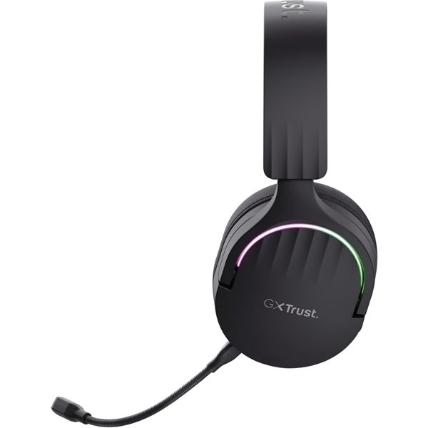 ყურსასმენი Trust 24901 GXT491 FAYZO, Gaming Headset, Wireless, Bluetooth, USB, 3.5mm, Black