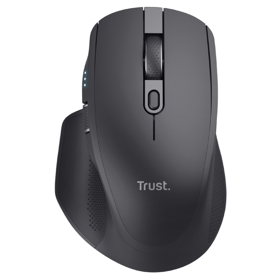 მაუსი Trust 24820 OZAA+, USB-C, Bluetooth, Wireless, Gaming Mouse, Black