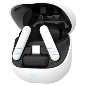 ყურსასმენი Trust 25478 GXT 409 Oxxie, Earbuds, Wireless, Bluetooth, USB-C, White