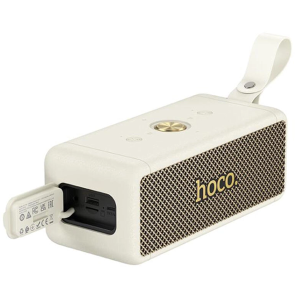 Speaker Hoco 6942007654630 HT1 PRO Marquis Sports, 16W, Bluetooth, White