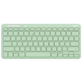 კლავიატურა Trust 25096 Lyra Compact, Wireless, Bluetooth, USB, USB-C, Keyboard, Mint