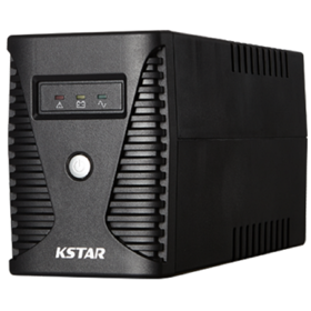 უწყვეტი კვების წყარო Kstar KS-UA100, Line Interactive, 1000VA/600W, USB, UPS, Black