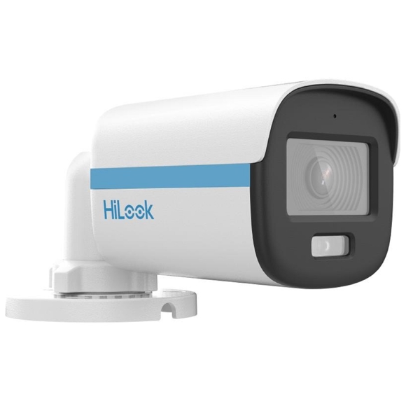 3K ColorVu Mini Bullet Camera HiLook THC-B159-LMS, 5MP, White