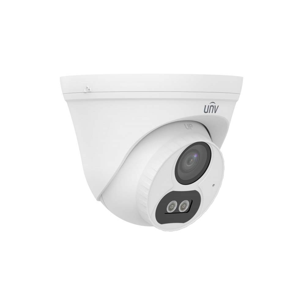 HD Smart Dual Light Fixed Turret Network Camera Uniview IPC3614LB-AF28K-DL2, 4MP, White