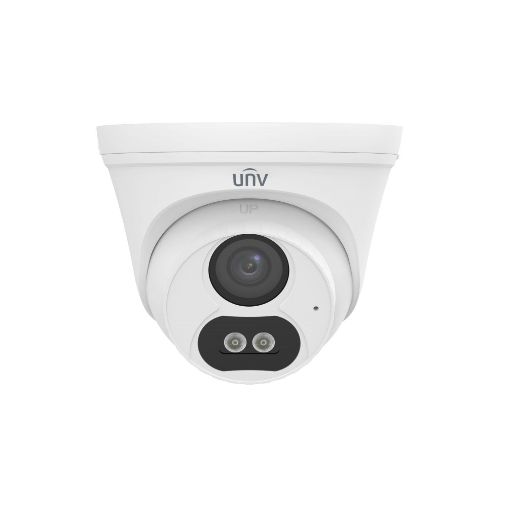 HD Smart Dual Light Fixed Turret Network Camera Uniview IPC3614LB-AF28K-DL2, 4MP, White