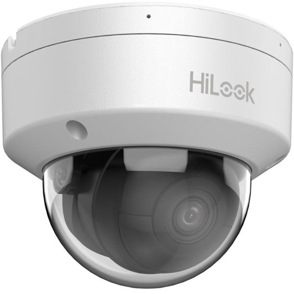 Fixed Dome Network Camera HiLook IPC-D141HE-UC, 4MP, White