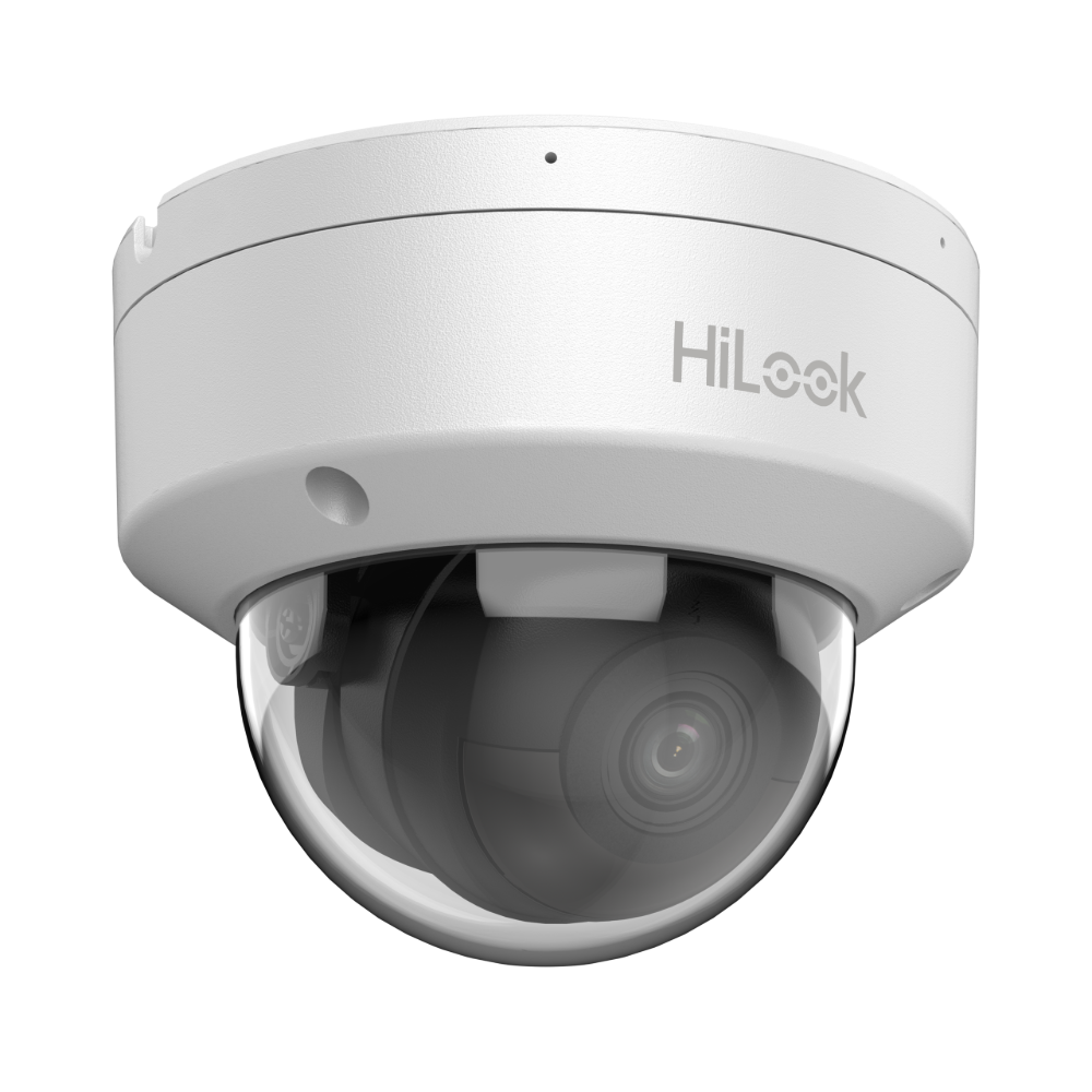 Fixed Dome Network Camera HiLook IPC-D141HE-UC, 4MP, White