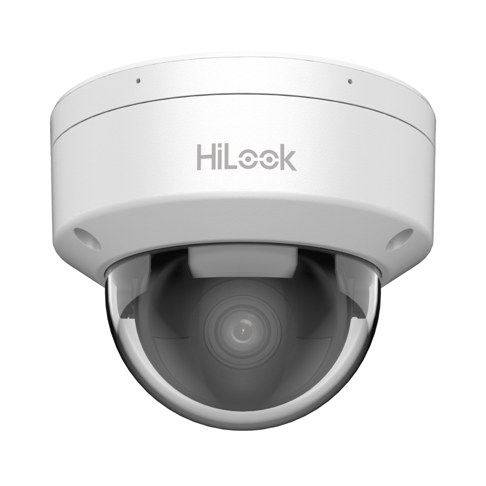 Fixed Dome Network Camera HiLook IPC-D141HE-UC, 4MP, White