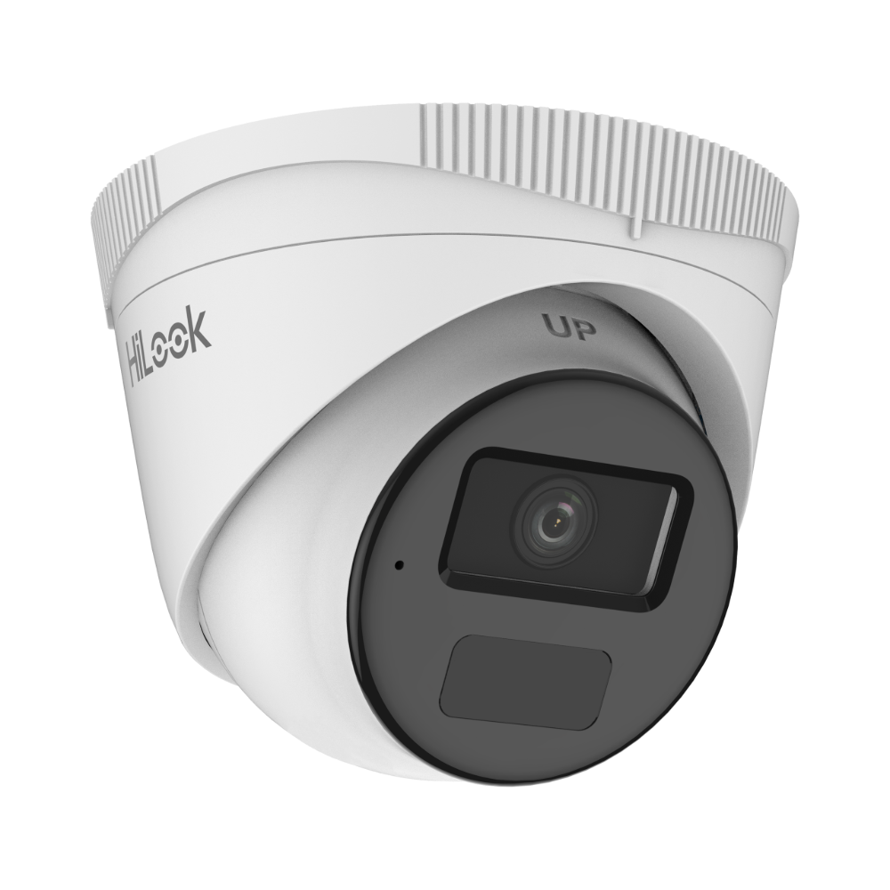 Fixed Turret Network Camera HiLook IPC-T241HE-UC, 4MP, White