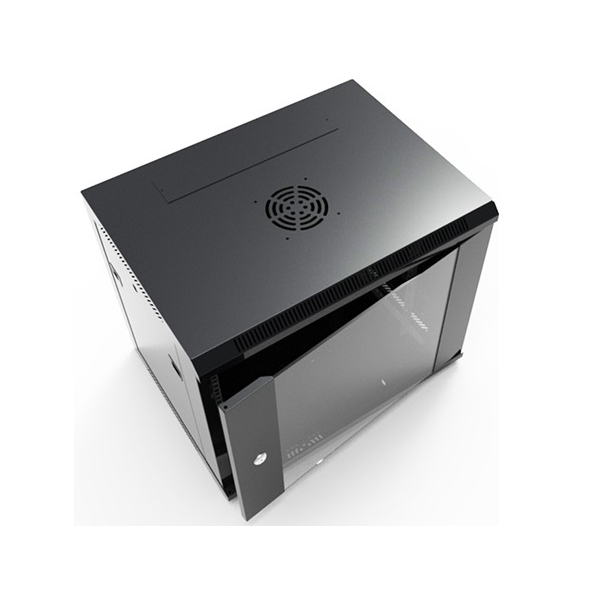 საკომუნიკაციო კარადა რეკი Le WS1-6404, 4U, Wall Mount Rack, Black