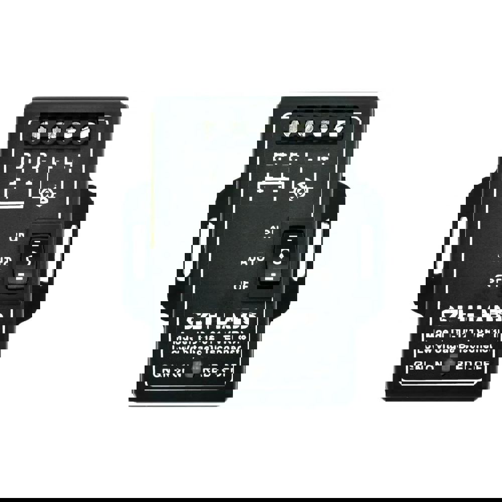 Automatic Low Voltage Disconnect Module Czh-labs CZH-24-30, 30Amp, Black