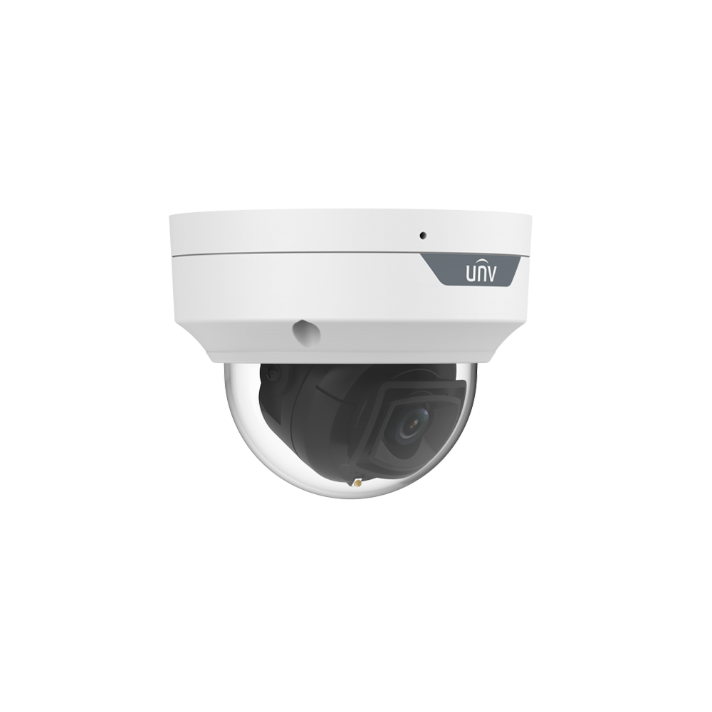 ColorHunter With Wise-ISP Fixed Dome Network Camera, Uniview IPC3528LE-ADF28K-WP, 8MP, White