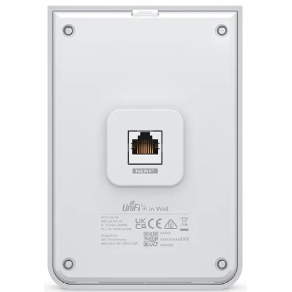 Access Point Ubiquiti UniFi U6-IW, 4.8Gbps, White