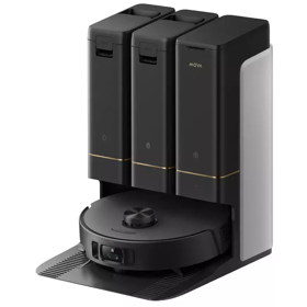 რობოტი მტვერსასრუტი მშრალი და სველი წმენდით Mova RLZ92CE Z50 Ultra, 19000Pa, LIDAR+AI, Robot Vacuum Cleaner, Black