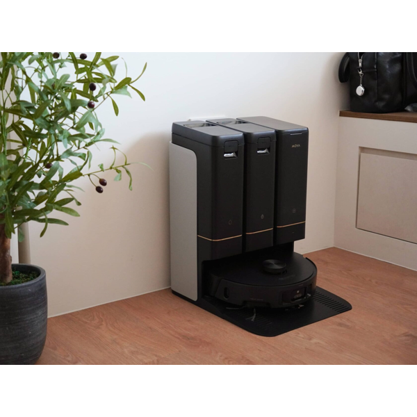 რობოტი მტვერსასრუტი მშრალი და სველი წმენდით Mova RLZ92CE Z50 Ultra, 19000Pa, LIDAR+AI, Robot Vacuum Cleaner, Black