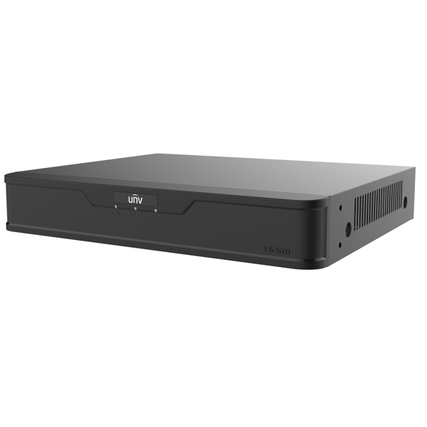 ქსელის ვიდეო ჩამწერი Uniview NVR301-04B-IQ, 4-Ch, Network Video Recorder, Black
