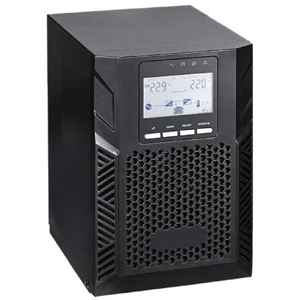 უწყვეტი კვების წყარო KSTAR MP 3k S, 3000VA/2700W, LCD, USB, Online UPS, Black