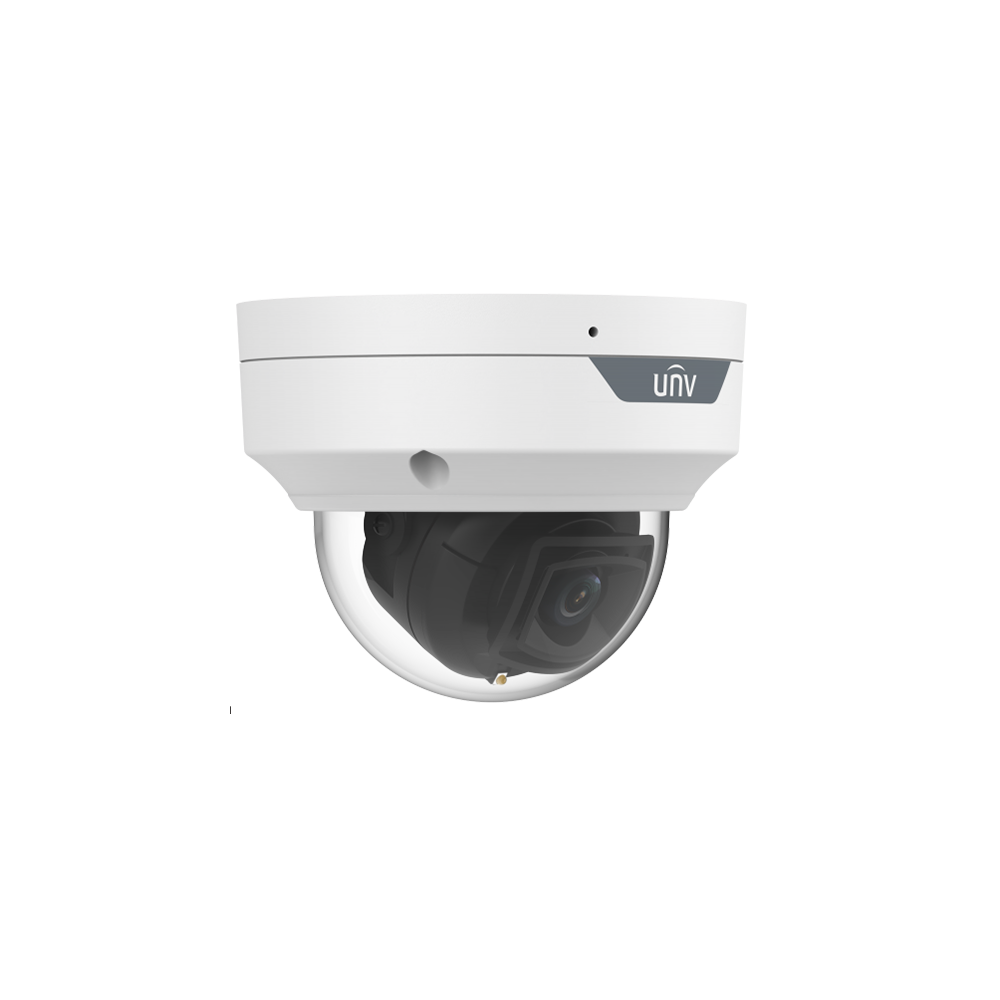 ColorHunter With Wise-ISP Fixed Dome Network Camera Uniview IPC3512LE-ADF28K-WP, 2MP, White