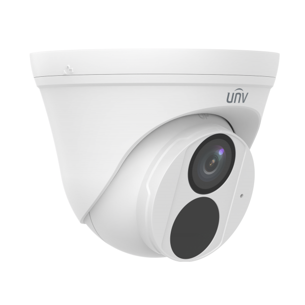 ვიდეო სათვალთვალო კამერა Uniview IPC3615LB-AF28-A2, 5MP, Fixed IR Turret Network Camera, White
