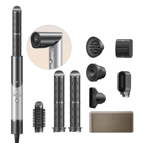 თმის სტაილერი Mova AMMA10 Master 10 MultiStyler, 1600W, Hair Styler, Lunar Silver